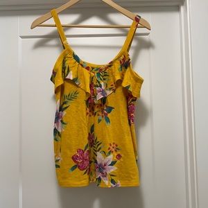 Tropical tank top from Old Navy
